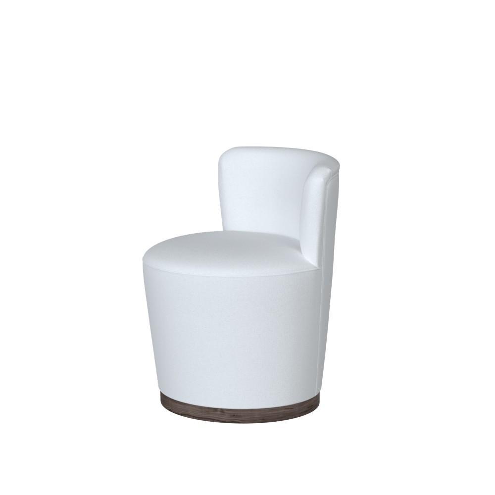 Swivel chair with online stool